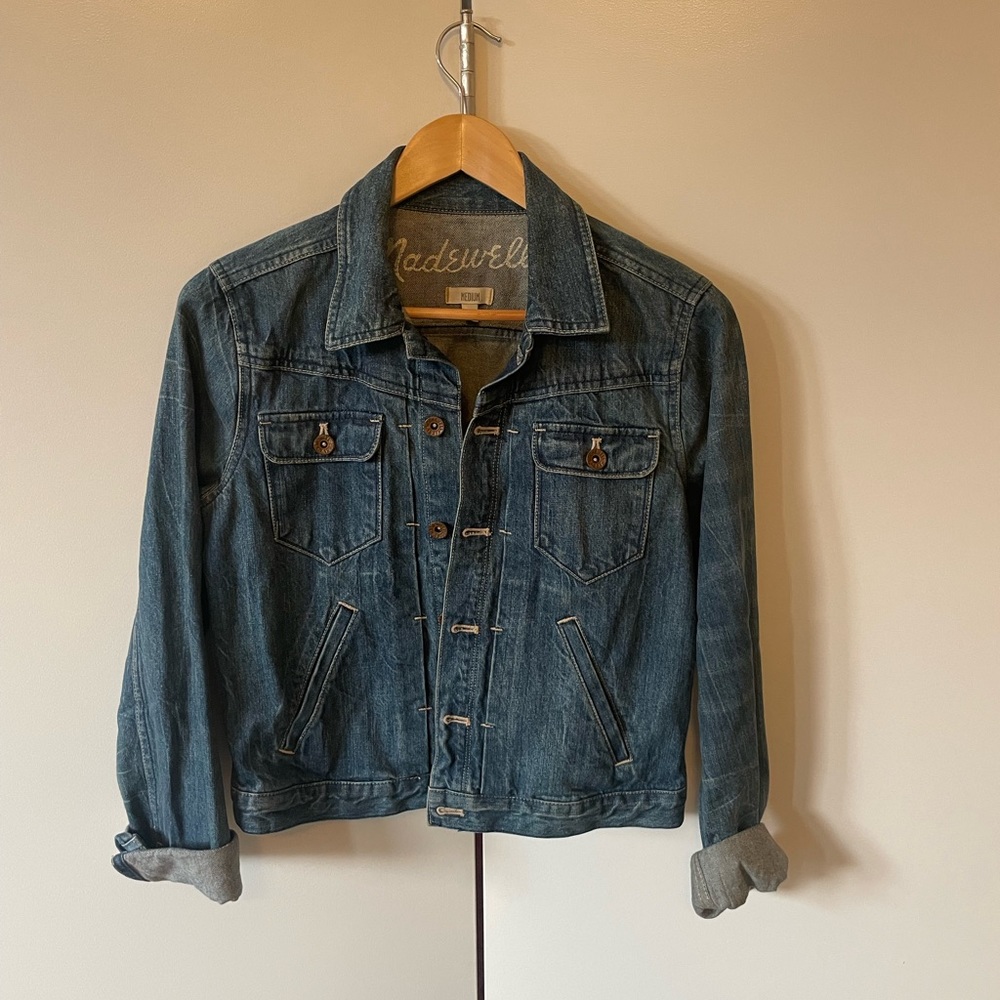 Madewell Jean jacket - women’s size M